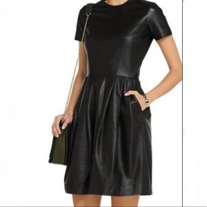 NWT Iris & Ink Florence leather dress